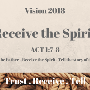 Trust-Receive-Tell : Receive the Spirit