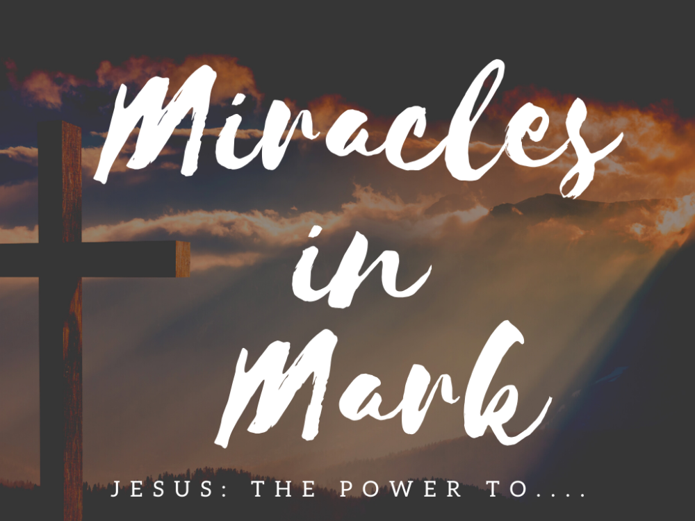 Miracles in Mark: Power to set free